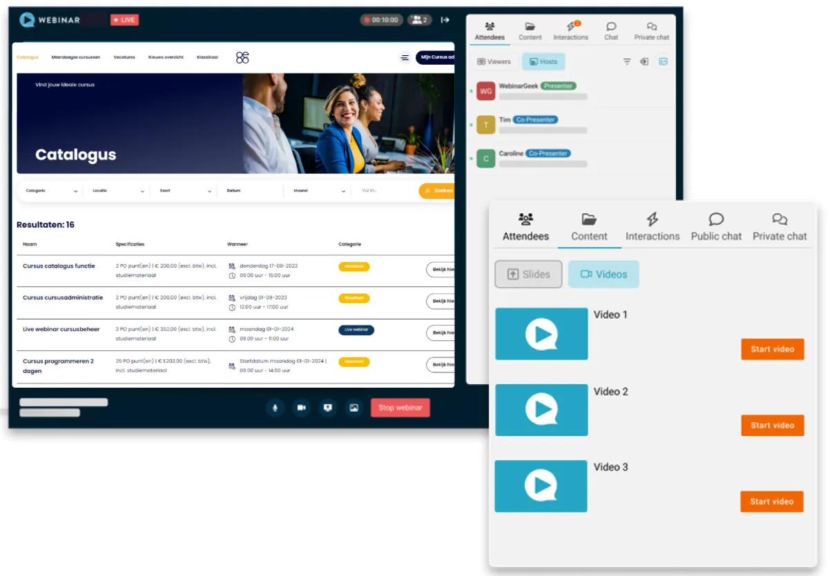 webinars
