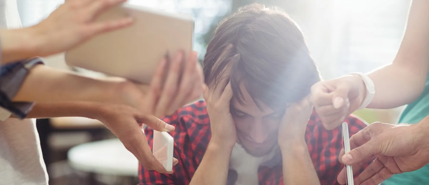 frustrated business crop